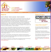 almeria-homes web site screen shot
